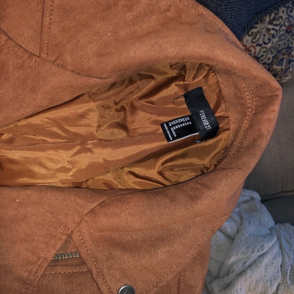 Forever 21 Suede Jacket - Picture 2 of 3